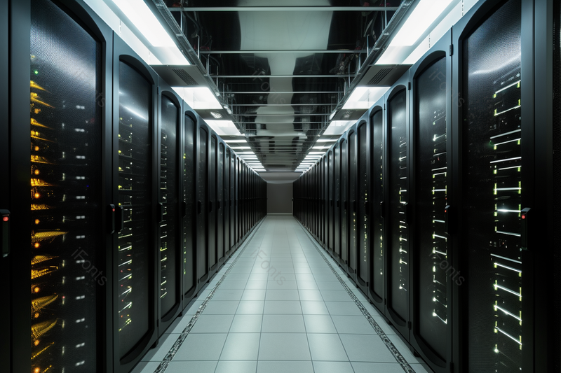 网络数据中心服务器机房走廊实拍图,高清,摄影图,摄影图片,图片大全,摄影图免费下载